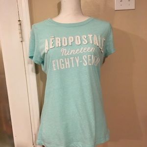 Aeropostale light blue shirt